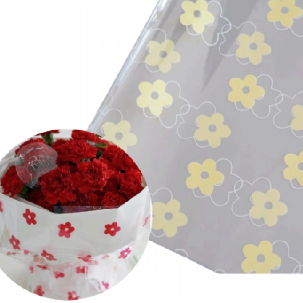 Papel Florcitas amarillas