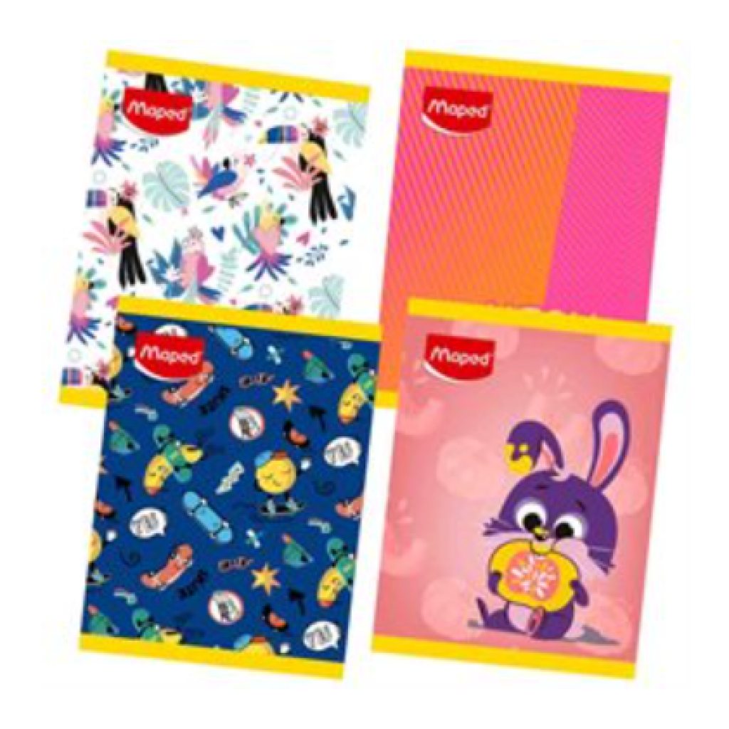 Cuaderno Rayado Maped 72 Hojas