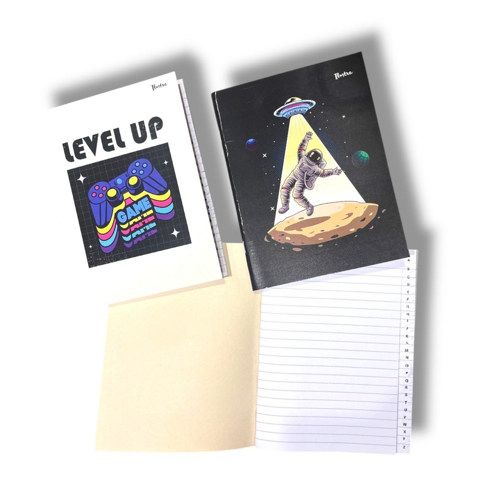 Cuaderno 48 hojas con indice ILUSTRA