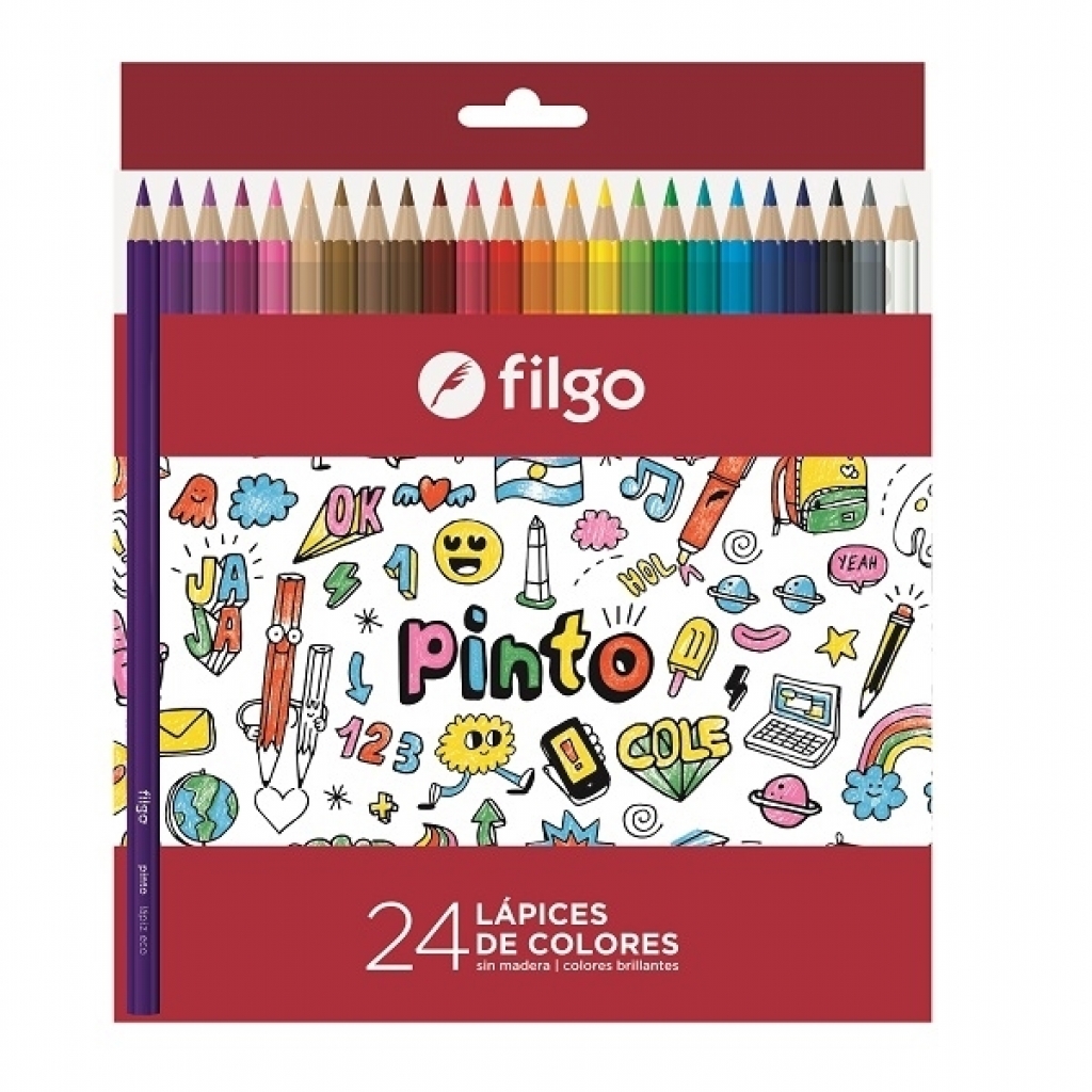 Color Filgo de resina pinto - estuche 24 surtido
